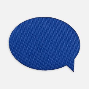 Наклейка тканевая Lunga Bubble, M, синяя Наклейка тканевая Lunga Bubble, M, синяя