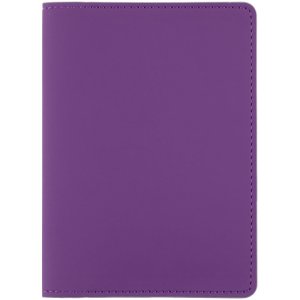 Обложка для паспорта Shall Simple, фиолетовый Обложка для паспорта Shall Simple, фиолетовый