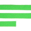 Плоский шнур Cord L, зеленый неон, 110 см