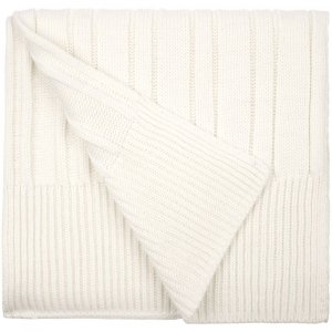 Шарф Knit Beat, белый (молочный)