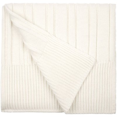 Шарф Knit Beat, белый (молочный)