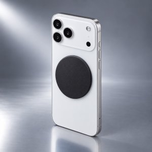 Магнитный стикер для смартфона  МагСлип, черный