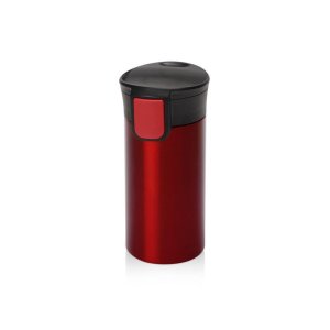 Вакуумная термокружка с кнопкой Upgrade, Waterline, тубус, красный Вакуумная термокружка с кнопкой Upgrade, Waterline, тубус, красный