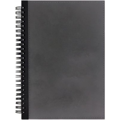 Ежедневник Notera Maxi, недатированный, серый