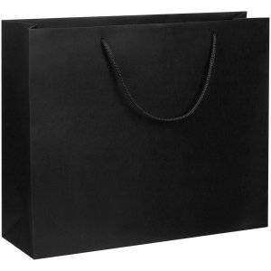 Пакет бумажный Arc L, черный Пакет бумажный Arc L, черный