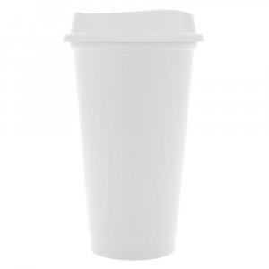 Стакан с крышкой Color Cap White, белый Стакан с крышкой Color Cap White, белый