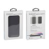 Настольное беспроводное зарядное устройство "Slim SOFTTOUCH", цвет черный
