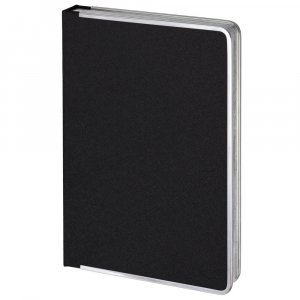 Ежедневник Frame Metal, недатированный, черный