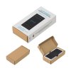 Беспроводное зарядное устройство "Eight SOFTTOUCH", 8000 mAh, с подсветкой логотипа и подставкой, цвет черный