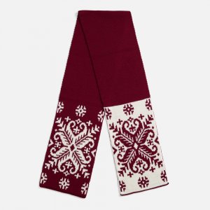 Шарф Wintertude M, красный с белым Шарф Wintertude M, красный с белым