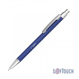 Карандаш механический "Ray", покрытие soft touch, цвет синий