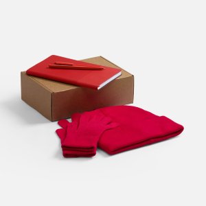 Набор Knit Warm, красный