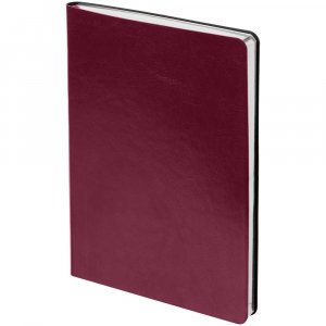 Ежедневник Nebraska Flex, недатированный, бордовый с серебристым Ежедневник Nebraska Flex, недатированный, бордовый с серебристым