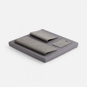 Набор Nubuk Trio, серый Набор Nubuk Trio, серый