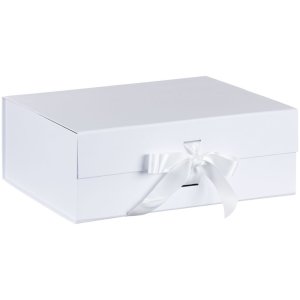 Коробка складная Rusetti, L, белая Коробка складная Rusetti, L, белая