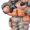 Скульптура "Военный", цвет камуфляж