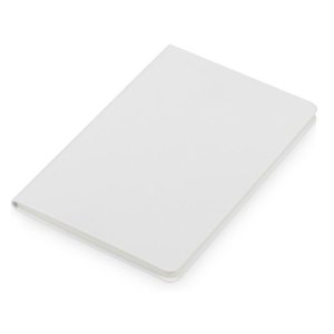 Блокнот Wispy, твердая обложка A5, 64 листа в линейку, белый