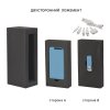 Набор зарядное "Theta" 4000 mAh + флеш-карта "Vostok" 16Гбв футляре, голубой, покрытие soft touch, цвет голубой