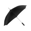 Зонт-трость 7560 Alu с деталями из прочного алюминия, полуавтомат, черный