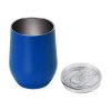 Вакуумная термокружка Sense, непротекаемая крышка, крафтовая упаковка, синий