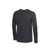 Лонгслив Porto мужской, темно-серый
