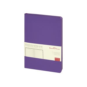 Ежедневник недатированный А5 Megapolis Color Flex New, фиолетовый