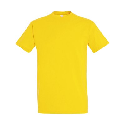 Футболка мужская IMPERIAL, желтый, 2XL, 100% хлопок, 190 г/м2