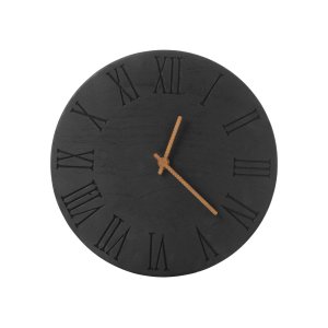 Часы деревянные Magnus, 28 см, черный Часы деревянные Magnus, 28 см, черный