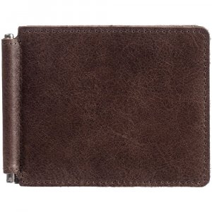 Зажим для купюр Apache, темно-коричневый Зажим для купюр Apache, темно-коричневый