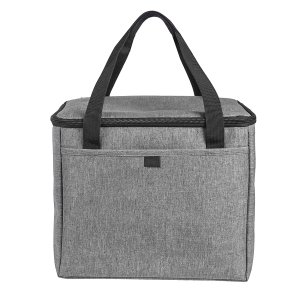 Термосумка "KEEP", 27 x 24. x 20 см, полиэстер 300D, PEVA, серый меланж Термосумка "KEEP", 27 x 24. x 20 см, полиэстер 300D, PEVA, серый меланж