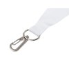 Ланъярд 2 см под сублимацию с трендовым карабином, серебристый