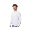 Свитшот оверсайз с рукавом реглан Belgrade, унисекс, белый