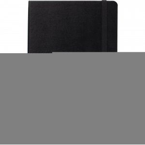 Записная книжка Moleskine Classic Large, без линовки, черная