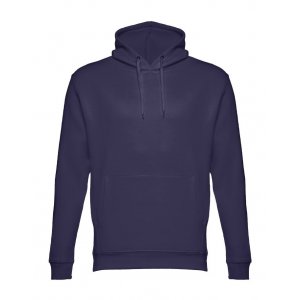 Толстовка мужская с капюшоном PHOENIX, т-синий, 2XL, 50% хлопок, 50% полиэстер, плотность 320 г/м2