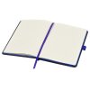 Блокнот ColorNote Black, твердая обложка A5, 80 листов, черный с синим