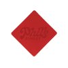 ПАТЧ РОМБ soft-touch (красный) 7,6 х 7,6 см