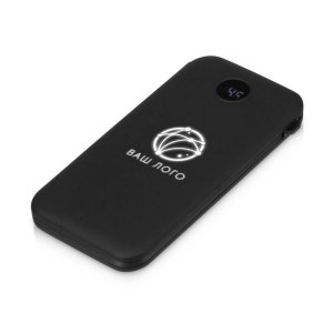 Внешний беспроводной аккумулятор с подсветкой лого Astro, 10000 mAh, черный Внешний беспроводной аккумулятор с подсветкой лого Astro, 10000 mAh, черный