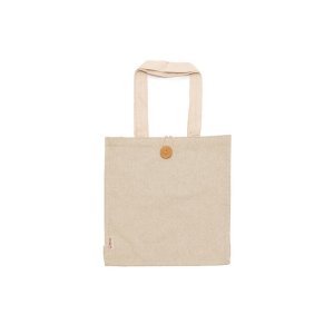 Сумка Barmer из переработанного хлопка на пуговице, натуральный Сумка Barmer из переработанного хлопка на пуговице, натуральный