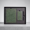 Набор подарочныйEMBER: ежедневник и power bank в коробкес ложементом