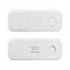 Настольная беспроводная (15W) зарядная станция "Snow Board" для смартфона, часов и наушников, цвет белый