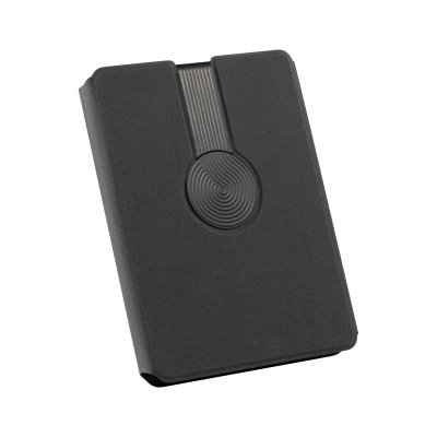 Папка А5 с беспроводным (10W) зарядным устройством 5000 mAh, с MagSafe и блокнотом, цвет черный