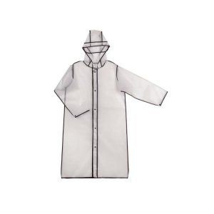 Дождевик Providence, прозрачный/черный с чехлом Дождевик Providence, прозрачный/черный с чехлом