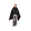 Пончо Cappy с капюшоном на липучке в мешке, черный