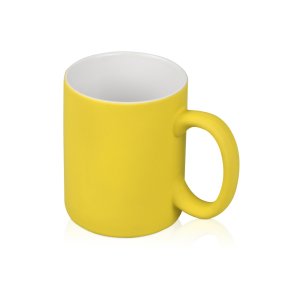 Кружка с покрытием soft-touch Barrel of a Gum, желтый Кружка с покрытием soft-touch Barrel of a Gum, желтый