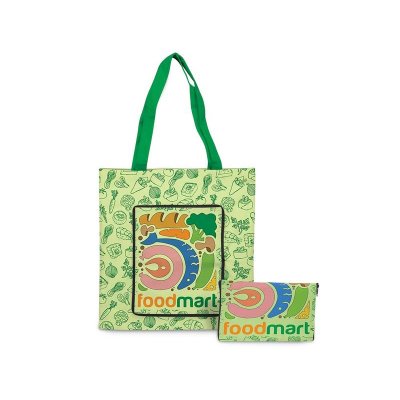 Складная сумка для шопинга с возможностью полноцветной печати