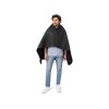 Пончо Cappy с капюшоном на липучке в мешке, черный