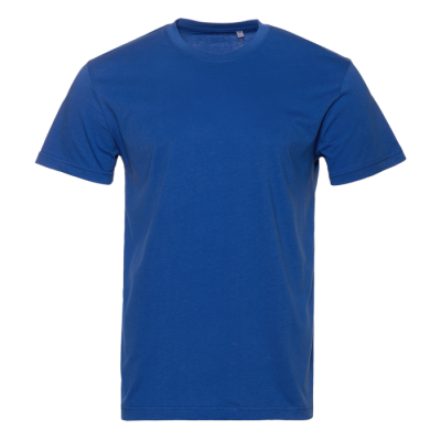 Футболка унисекс хлопок 150, 52, Синий
