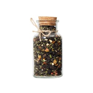 Сокочай чёрный Ананас, клубника, мята, мёд, лимон,  65 г.