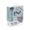 Внешний АКБ NRG Turbo Cable 10000 mAh, 22,5Вт, графит, Deppa