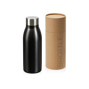 Вакуумная термобутылка Brottle, черный